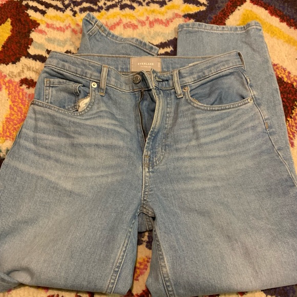 Everlane “the cheeky jean” size 27 light wash crop - Picture 9 of 9